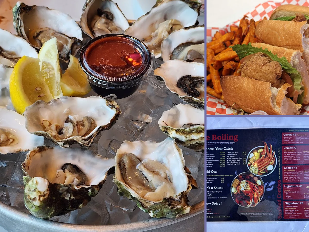 Fresh Seafood, Cajun Flavor